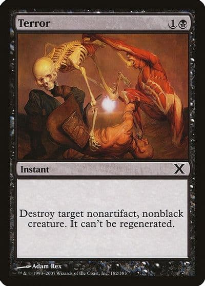 Terror 10th Edition Magic card