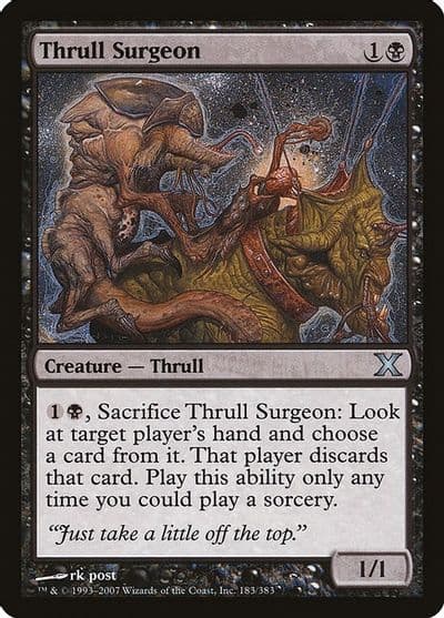 Thrull Surgeon 10th Edition Magic card