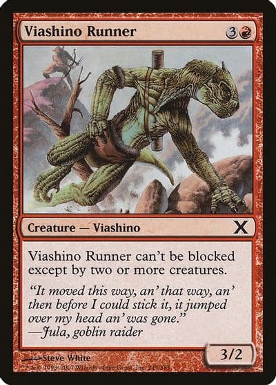 Viashino Runner 10th Edition Magic card