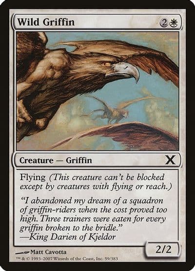 Wild Griffin 10th Edition Magic card
