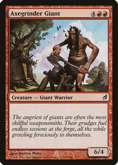 Axegrinder Giant Lorwyn Magic card