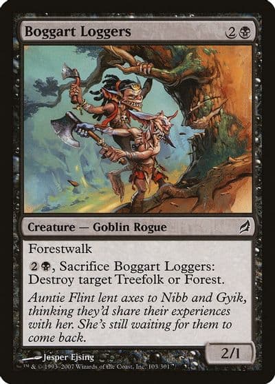 Boggart Loggers Lorwyn Magic card