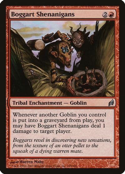 Boggart Shenanigans Lorwyn Magic card