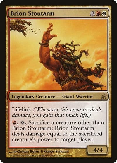 Brion Stoutarm Lorwyn Magic card