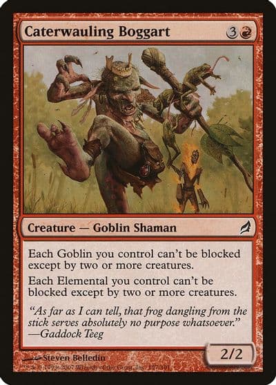 Caterwauling Boggart Lorwyn Magic card