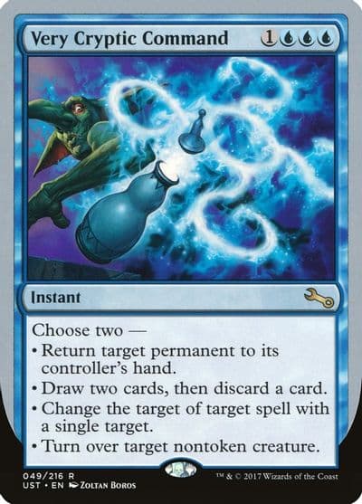 Very Cryptic Command D Unstable Magic card