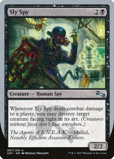 Sly Spy D Unstable Magic card