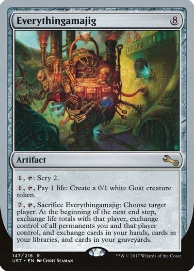 Everythingamajig F Unstable Magic card