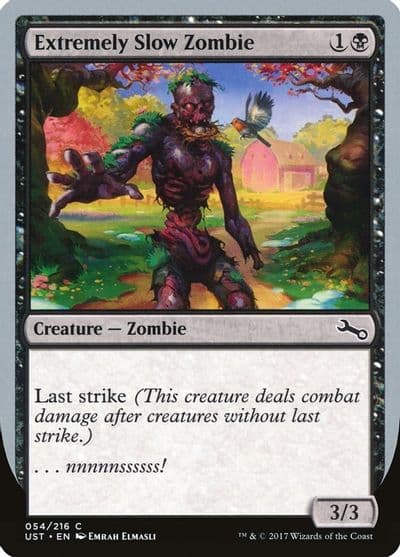 Extremely Slow Zombie D Unstable Magic card