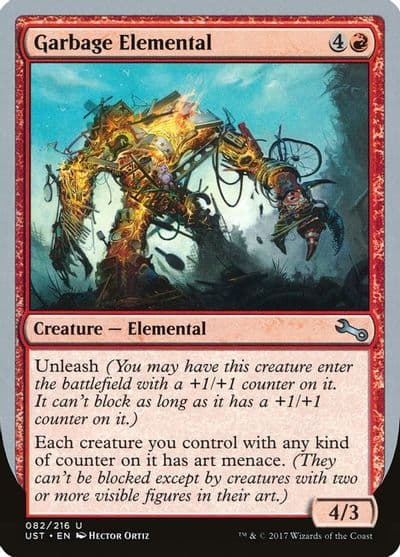 Garbage Elemental E Unstable Magic card