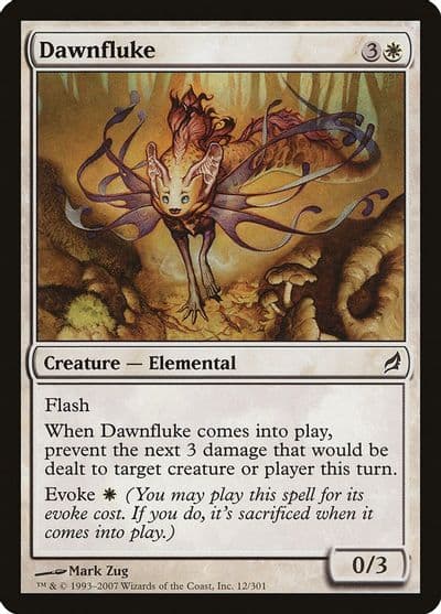 Dawnfluke Lorwyn Magic card