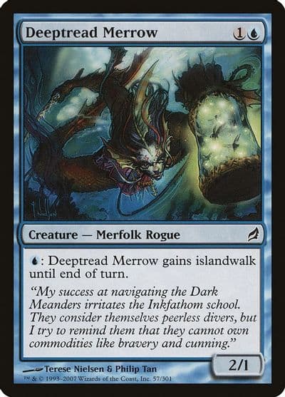 Deeptread Merrow Lorwyn Magic card