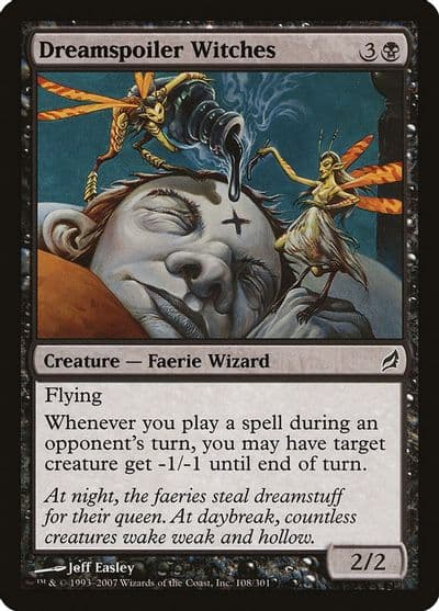 Dreamspoiler Witches Lorwyn Magic card