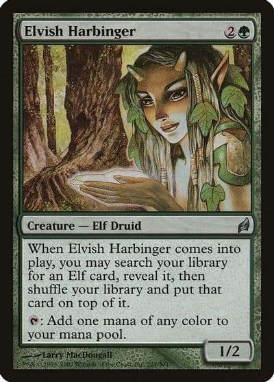 Elvish Harbinger Lorwyn Magic card