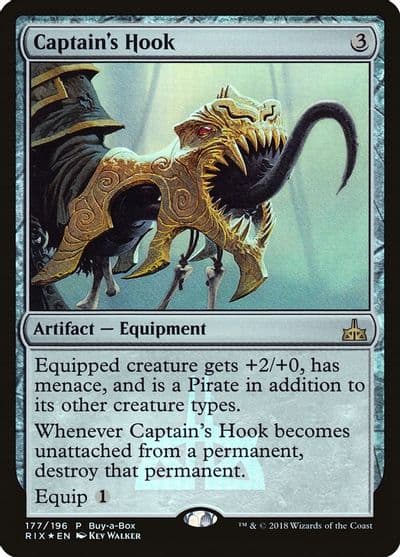Captains Hook Buy-A-Box Promos Magic card