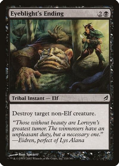 Eyeblights Ending Lorwyn Magic card