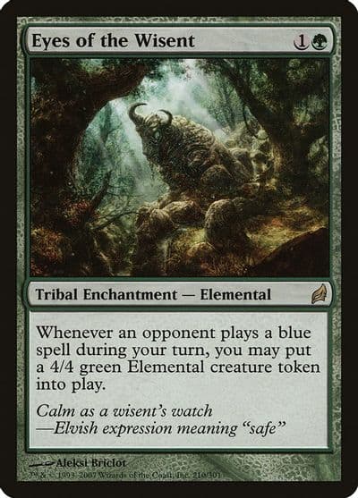 Eyes of the Wisent Lorwyn Magic card