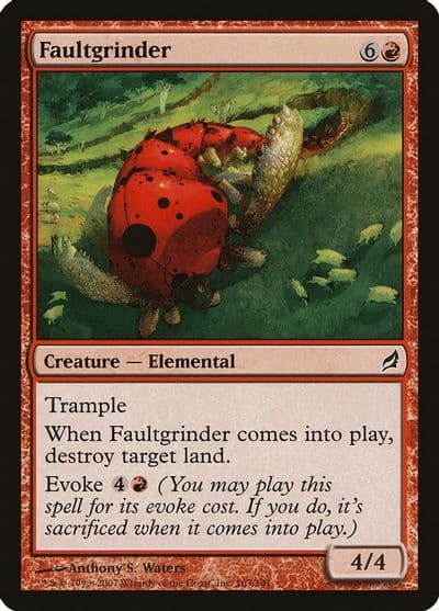 Faultgrinder Lorwyn Magic card