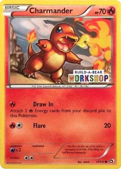 Charmander (Build-A-Bear Workshop Exclusive) Miscellaneous Cards & Products Pokemon card