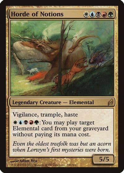 Horde of Notions Lorwyn Magic card