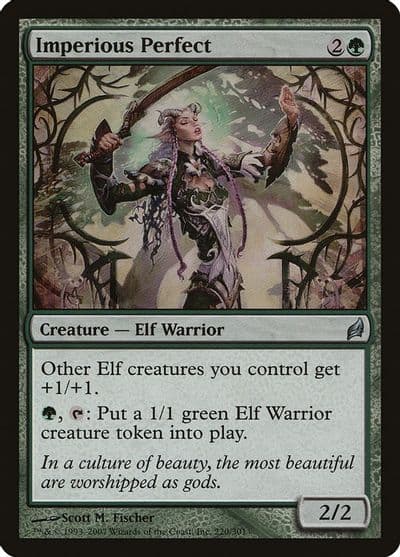 Imperious Perfect Lorwyn Magic card