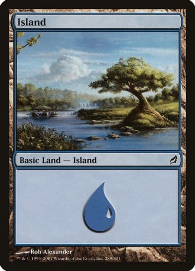 Island 289 Lorwyn Magic card