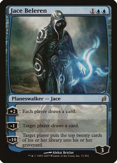 Jace Beleren Lorwyn Magic card