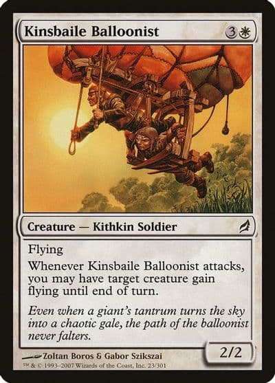 Kinsbaile Balloonist Lorwyn Magic card