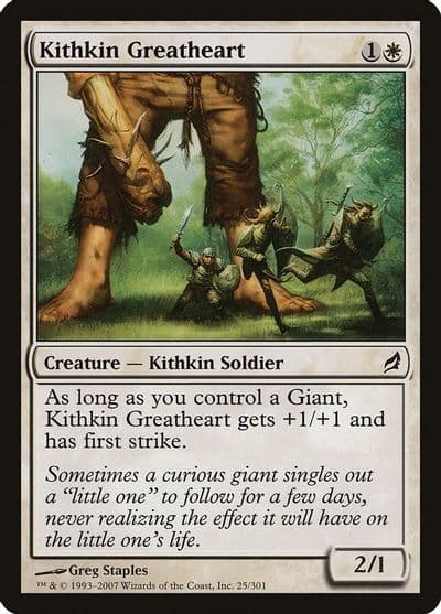 Kithkin Greatheart Lorwyn Magic card