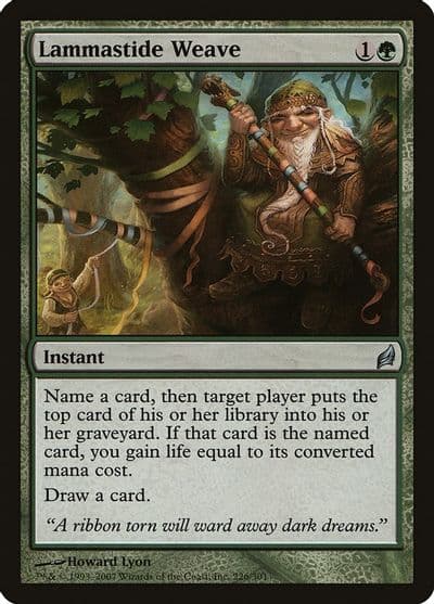 Lammastide Weave Lorwyn Magic card