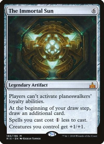 The Immortal Sun Rivals of Ixalan Magic card