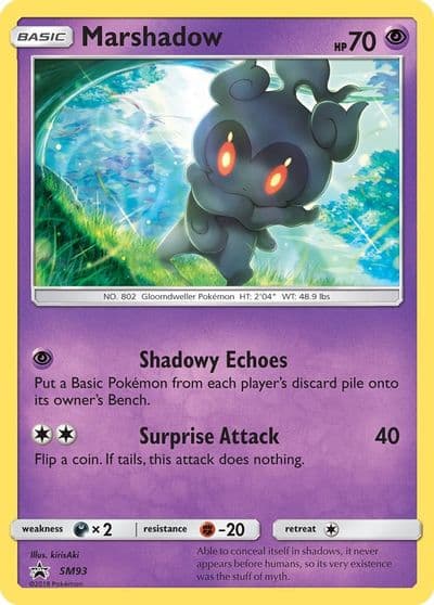 Marshadow - SM93 SM Promos Pokemon card