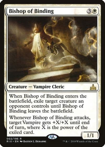 Bishop of Binding Rivals of Ixalan Magic card
