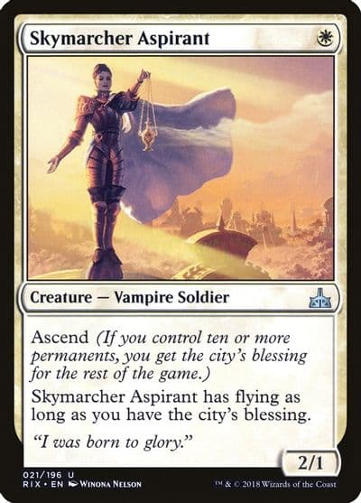 Skymarcher Aspirant Rivals of Ixalan Magic card