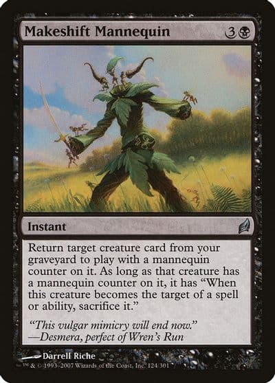 Makeshift Mannequin Lorwyn Magic card