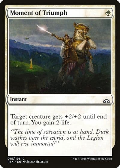 Moment of Triumph Rivals of Ixalan Magic card