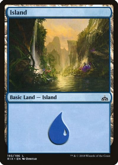 Island Rivals of Ixalan Magic card