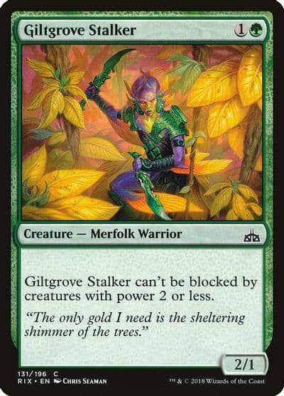 Giltgrove Stalker Rivals of Ixalan Magic card