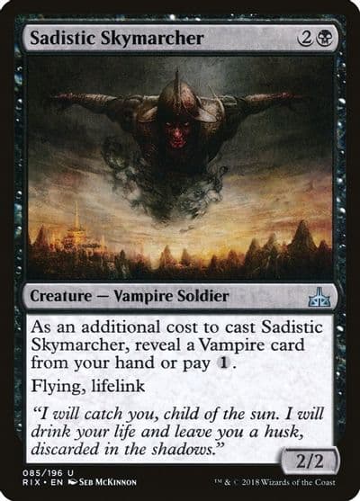 Sadistic Skymarcher Rivals of Ixalan Magic card