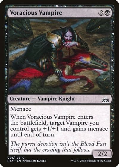 Voracious Vampire Rivals of Ixalan Magic card