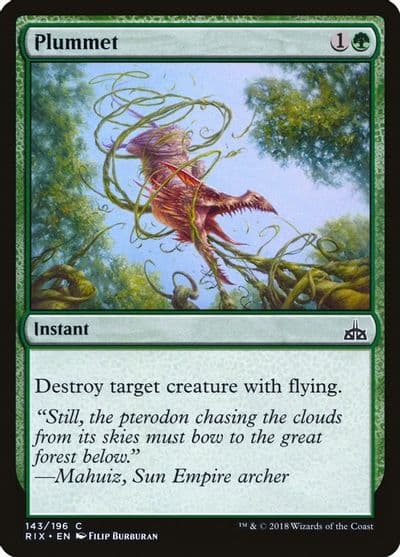 Plummet Rivals of Ixalan Magic card