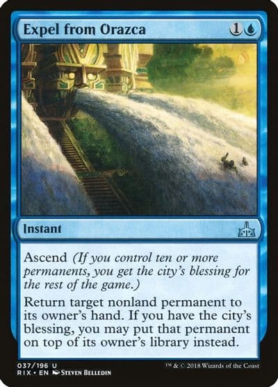 Expel from Orazca Rivals of Ixalan Magic card