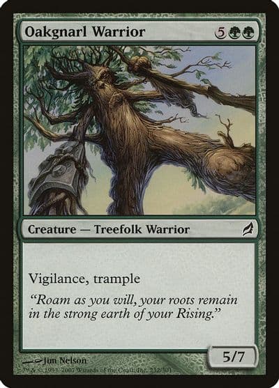 Oakgnarl Warrior Lorwyn Magic card