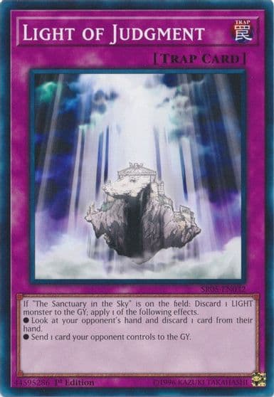 Light of Judgment Structure Deck: Wave of Light Yu-Gi-Oh! card