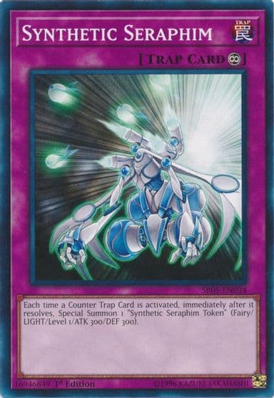 Synthetic Seraphim Structure Deck: Wave of Light Yu-Gi-Oh! card