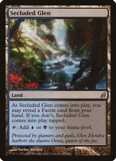 Secluded Glen Lorwyn Magic card