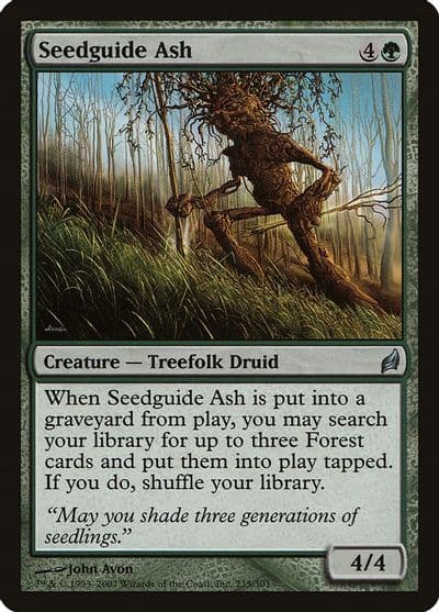 Seedguide Ash Lorwyn Magic card