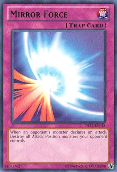 Mirror Force Green Duelist League Promo Yu-Gi-Oh! card