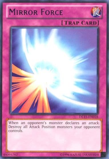 Mirror Force Purple Duelist League Promo Yu-Gi-Oh! card