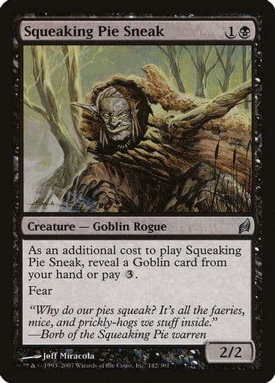 Squeaking Pie Sneak Lorwyn Magic card